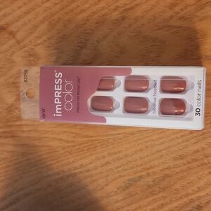 Impress color press on nails platonic pink